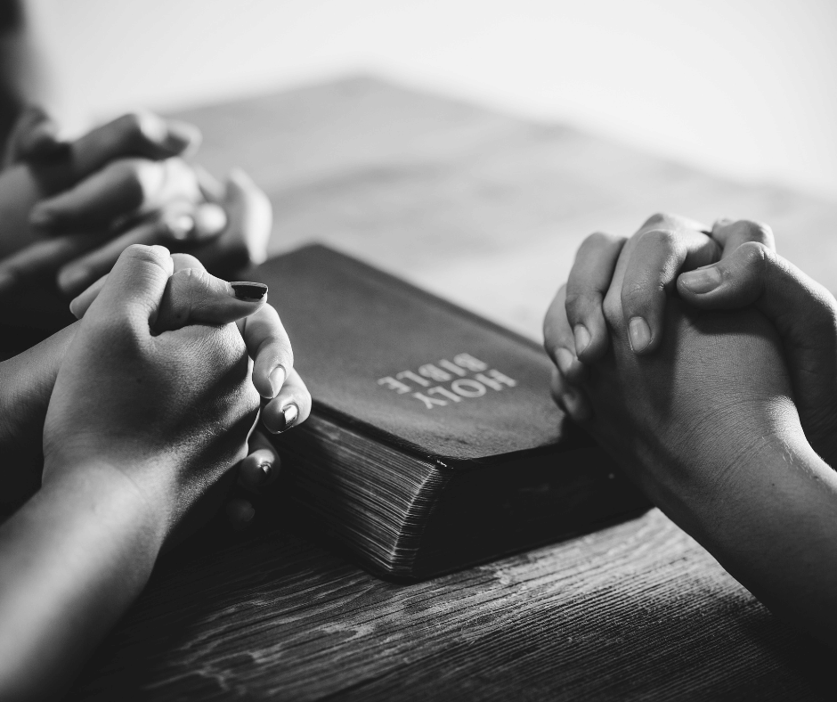 People praying together